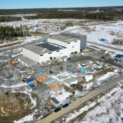 Our new dog food factory going up in the Finnish city of Nokia