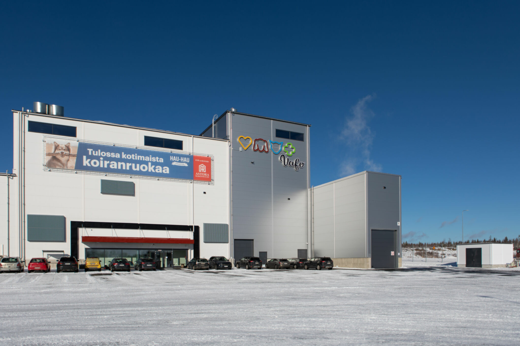 VAFO opens the largest pet food factory in Finland Vafo